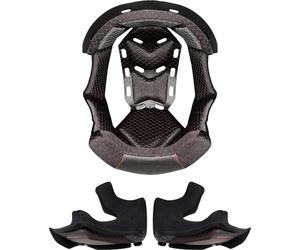 LS2 MX701 Carbon ECE 22.06 fodera interna, nero, Taglia XS