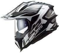 LS2 MX701 Explorer Alter, casco enduro XXL male Opaco Nero/Bianco/Grigio
