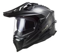 LS2 MX701 Explorer Carbon Casco, nero, Taglia XL (61/62)