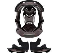 LS2 MX701 Explorer Carbon, fodera/cuscinetti per le guance XXL male Nero/Grigio