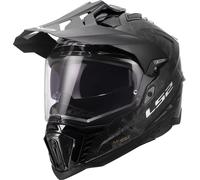 LS2 MX701 Explorer Carbon Forged, casco avventura XS female Nero/Grigio Scuro