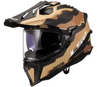 Casco Integrale Touring Ls2 Mx701 Explorer C TRICK Marrone 3XL