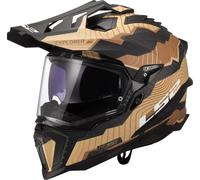LS2, Casco da Motocross EXPLORER CARBON TRICK Matt Brown Sand, S