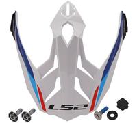 LS2 MX701 Frontier II Cima dell'Elmo, bianco-blu per maschi