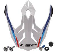 LS2 MX701 Frontier II Cima dell'Elmo, bianco/blu, Taglia unica