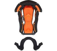 LS2 MX703, fodera/cuscinetti per le guance M male Nero/Arancione