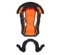 LS2 MX703 fodera interna, nero-arancione, taglia L per maschi