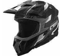 LS2, Casco Moto Cross X-FORCE PHANTOM Black Grey, S
