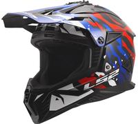 Ls2 Mx708 Fast Ii Grotesk Ece 22.06 Off-road Helmet Nero S