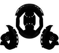 LS2 MX708, fodere/guance L male Nero