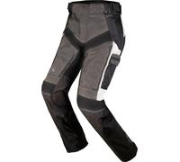LS2 Norway impermeabile Motociclo Pantaloni Tessili, nero/grigio, 2XL