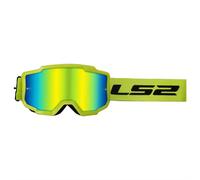 Ls2 Charger Off-road Goggles Giallo Iridium