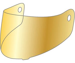 LS2 OF521 Infinty Visiera, Oro di iridio, Taglia unica