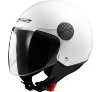 LS2 OF558 Sphere II Solid Casco Jet, Bianco, Taglia M (57/58)