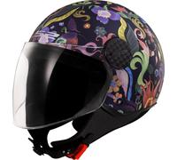 ls2 of558 sphere lux ii bloom blue pink-06 l S male Opaco Blu/Fucsia/Verde