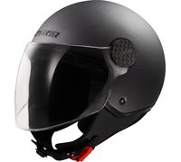 Casco Jet Ls2 OF558 Sphere Lux II Solid Titanio Opaco S