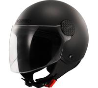 LS2 OF558 Sphere Lux II Solid Casco Jet, nero, taglia S per maschi