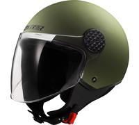 Casco Jet Ls2 OF558 Sphere Lux II Solid Verde Militare Opaco L