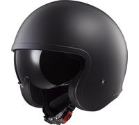 Casco Jet LS2 OF599 Spitfire II Nero OpacoXL Nero Opaco