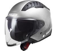 LS2 OF600 Copter Casco Jet, argento, taglia S per maschi