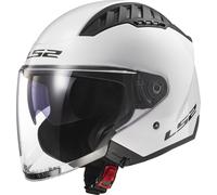 LS2, Casco Moto Jet COPTER II SOLID Gloss White, XL