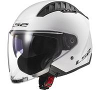 LS2, Casco Moto Jet COPTER II SOLID Gloss White, XS