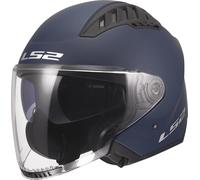LS2, Casco Moto Jet COPTER II SOLID Navy Blue, XL