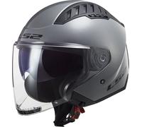 LS2, Casco Moto Jet COPTER II SOLID Nardo Grey, M