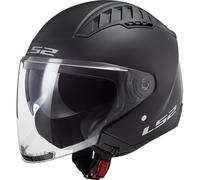 LS2 OF600 Copter II casco moto aperto nero opaco XL