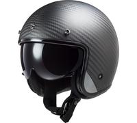 LS2, Casco Moto Jet BOB II CARBON Matt Carbon, M