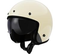 Casco Jet Ls2 OF601 Bob II Solid Cream Lucido M