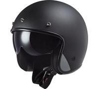 LS2 OF601 Bob II Solid, casco jet S male Nero Opaco