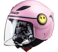 LS2 Of602 Funny Casco Moto Jet OF602 Funny Bambini Rosa