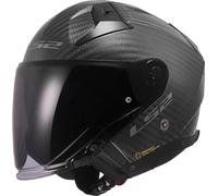 §Casco Jet LS2 OF603 Infinity II Carbon Solid Opaco§