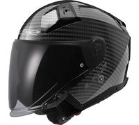 LS2, Casco Moto Jet INFINITY II CARBON Gloss Carbon, XS