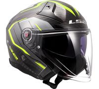 LS2 LS2 - Casco OF603 Infinity II Carbon Urus H-V Giallo 3XL