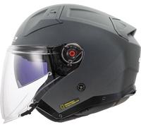 LS2 OF603 Infinity II Concrete Casco Jet, grigio, taglia L per maschi