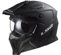 LS2, Casco Moto Jet/Modulare DRIFTER SOLID Matt Black, XL