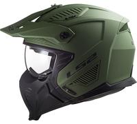LS2 OF606 Drifter Casco da trial, verde, taglia 2XL per maschi