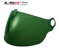 LS2 OF616 Airflow Visiera Casco Scooter Verde Gialla Trasparente Blu Specchio