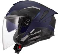 LS2, Casco Moto Jet VERSO II AIR Navy Blue, S