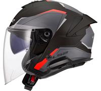 LS2 LS2 - Casco OF618 Verso II Air Nero / Rosso XS