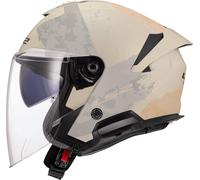 Casco Jet LS2 OF618 Verso II Beige3XL Beige