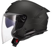 LS2 OF618 Verso II Casco Jet, nero, taglia XL per maschi