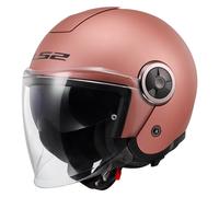 LS2 OF620 Casco Moto Classy Solido (Rosa Opaco) Taglia: M (57)