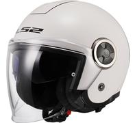 LS2 OF620 Classy Solid Casco Jet, bianco, taglia M per maschi