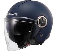 LS2 OF620 Classy Solid Casco Jet, Blu opaco, Taglia S (55/56)