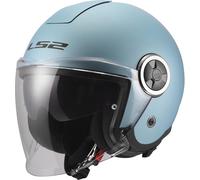 LS2 OF620 Classy Solid, casco jet L female Azzurro Opaco