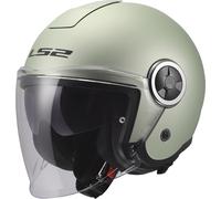 LS2 OF620 Classy Solid, casco jet L female Grigio Chiaro Opaco
