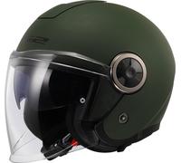 LS2 OF620 Classy Solid Casco Jet, Olive matt, Taglia S (55/56)
